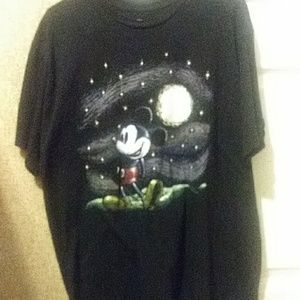 Disney Mickey moon gazing t-shirt